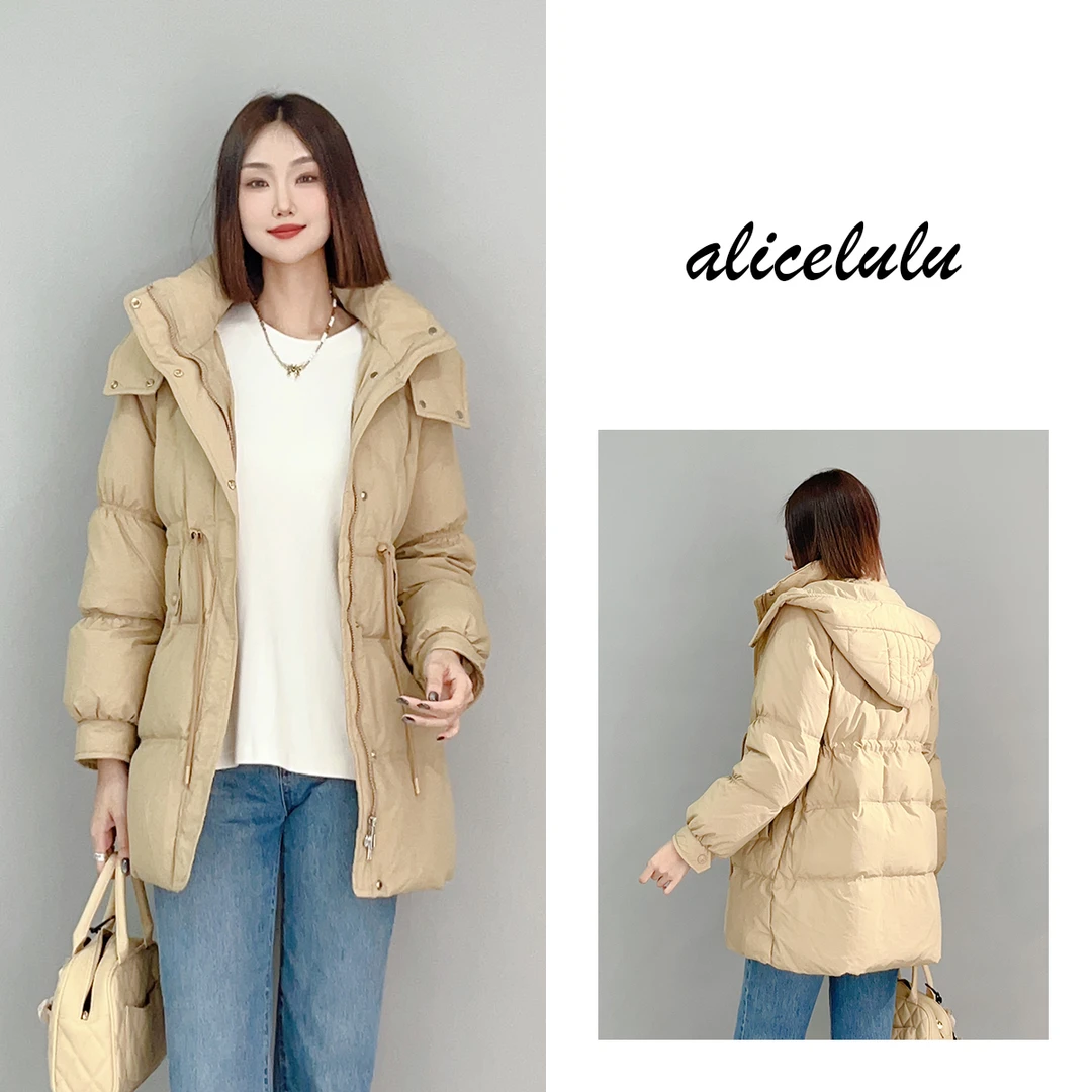 1 ALICE “羽你同行”羽绒服 保暖鸭绒 优雅抽绳 S2139779Tr