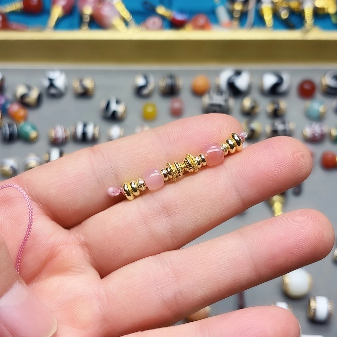 甄***能玛瑙/玉髓未镶嵌隔珠