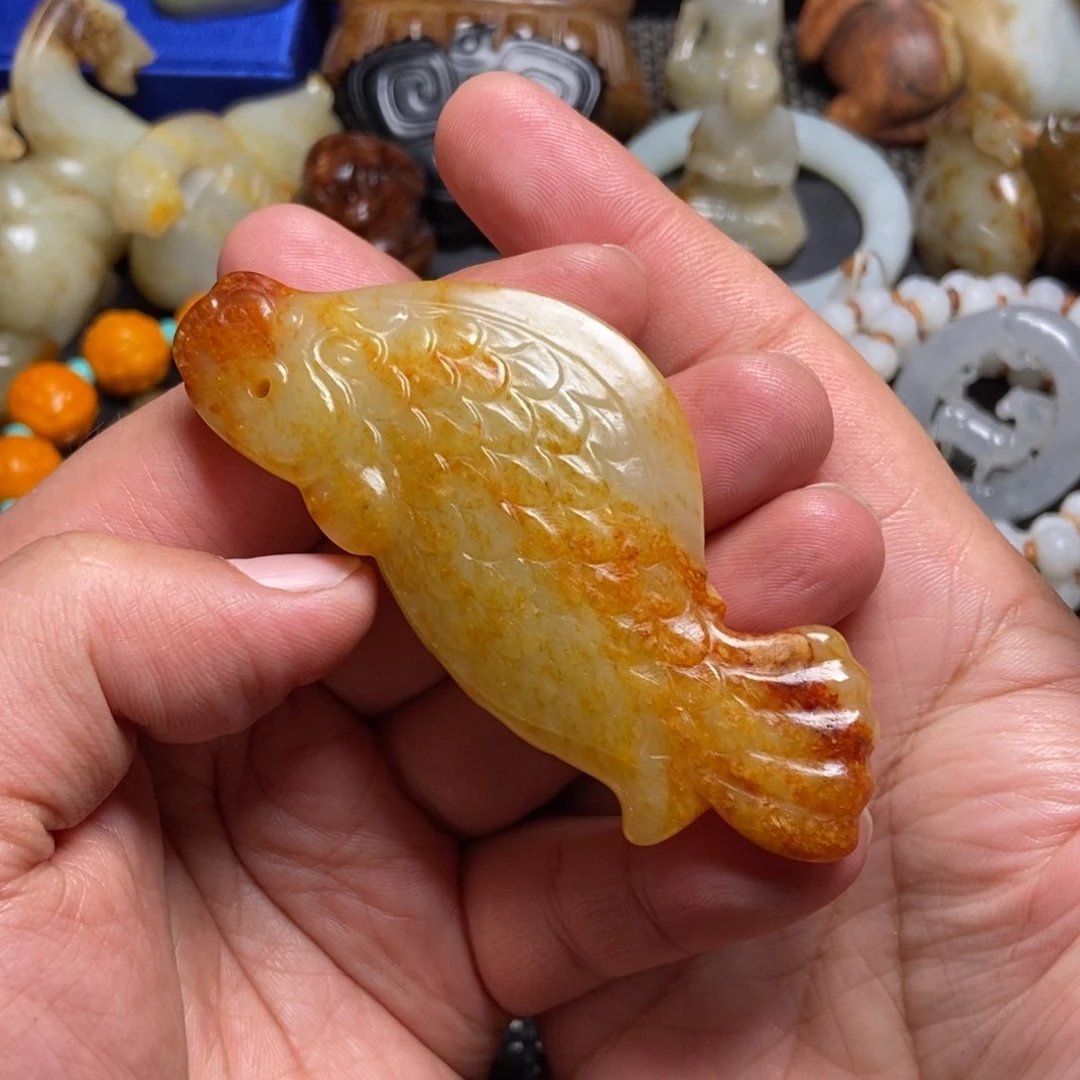 和田玉挂件未镶嵌