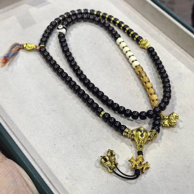 【地主专属】23 G90151-椰蒂DIY老型脖挂-多样性发其一-7mm