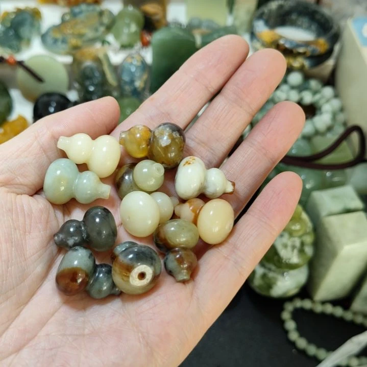 艺***活岫玉未镶嵌手串手串