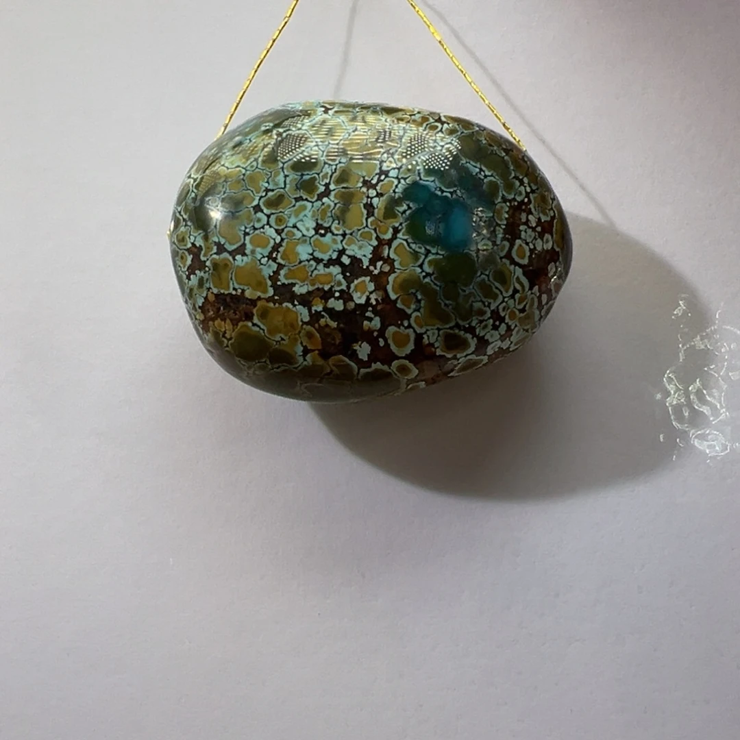 绿松石未镶嵌挂件