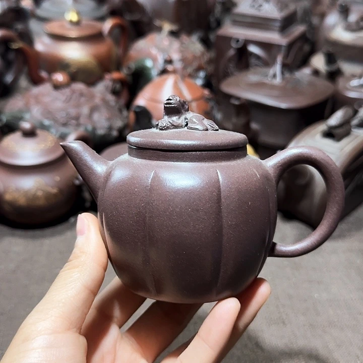 泥塑紫砂壶茶具壶