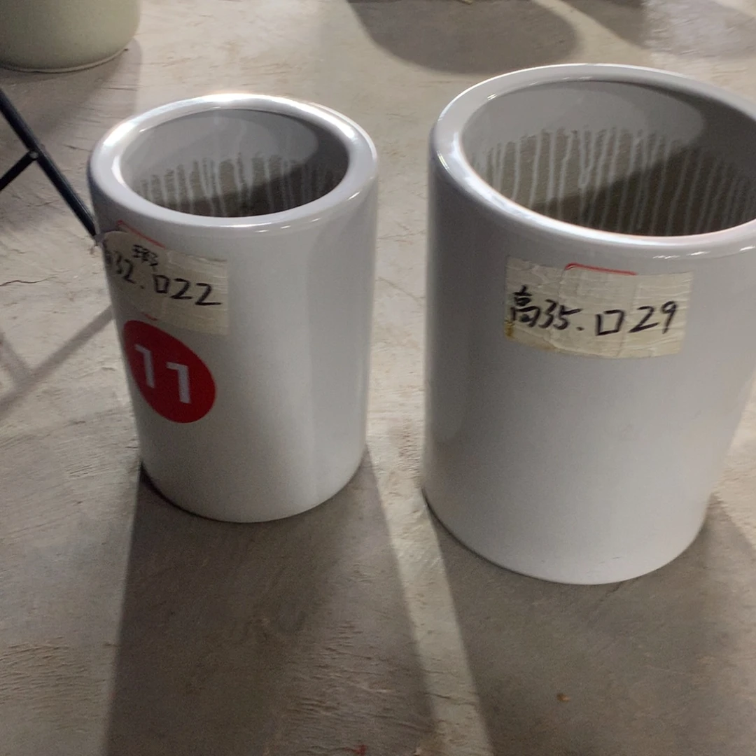 微瑕高温陶瓷花盆