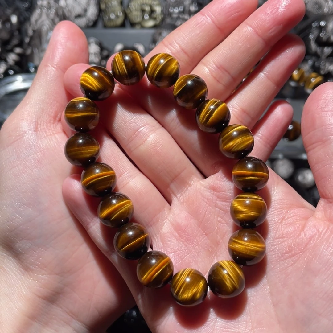 木变石（虎睛石）手串未镶嵌无*熊