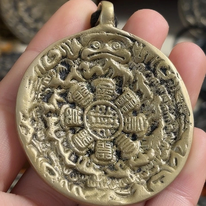 泥塑蛙嘴 利玛铜带咒点