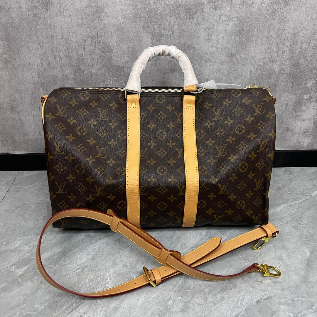 115 Lv路易威登老花旅行袋kp45肩带款 全新