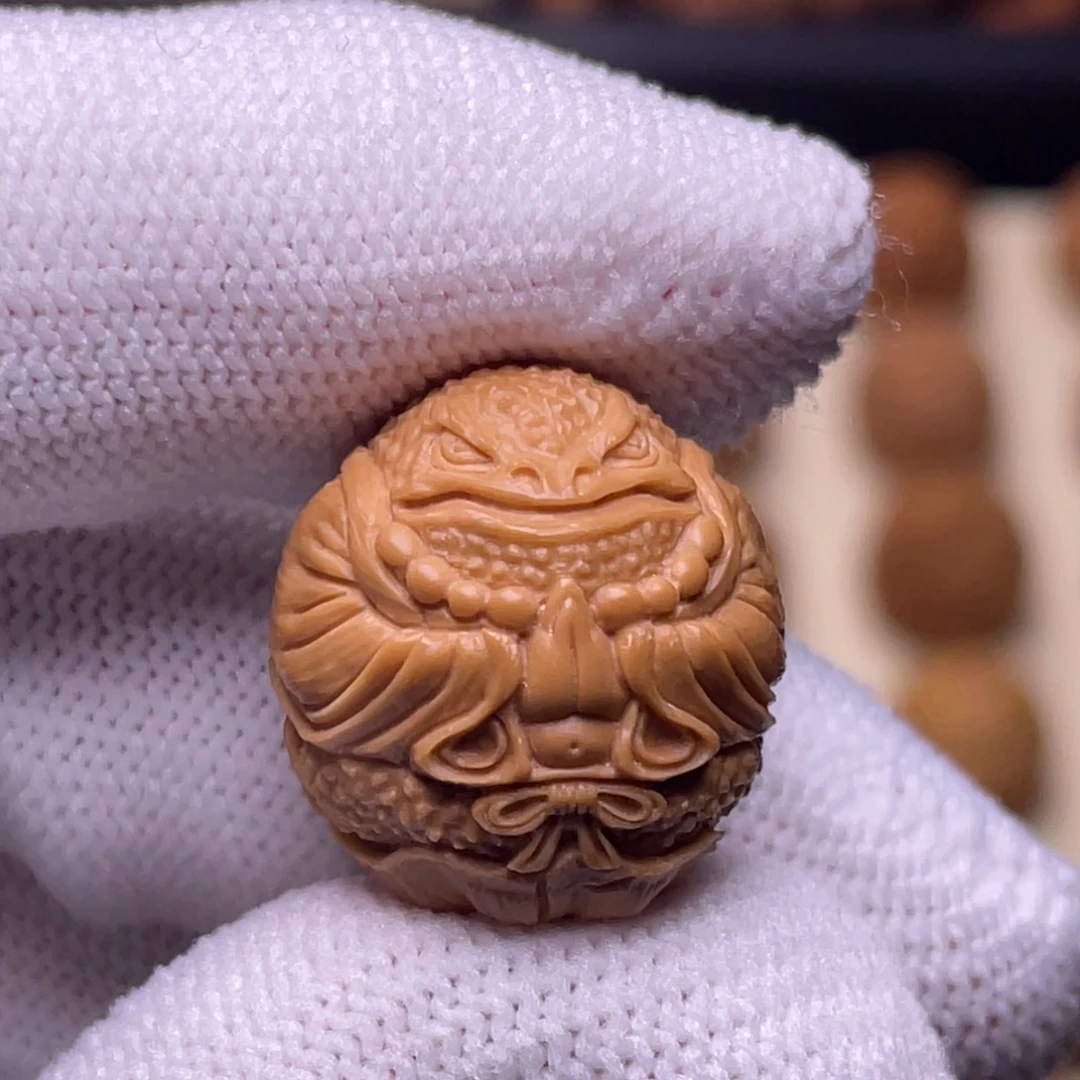 猴头核桃吊坠拜佛金蟾17.7