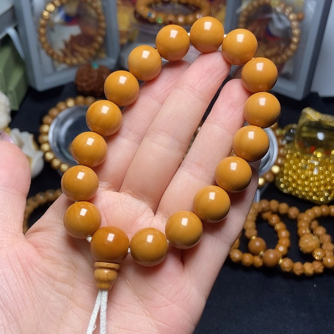 手串猴头核桃猴头光珠手持13.7mm左右闪购9
