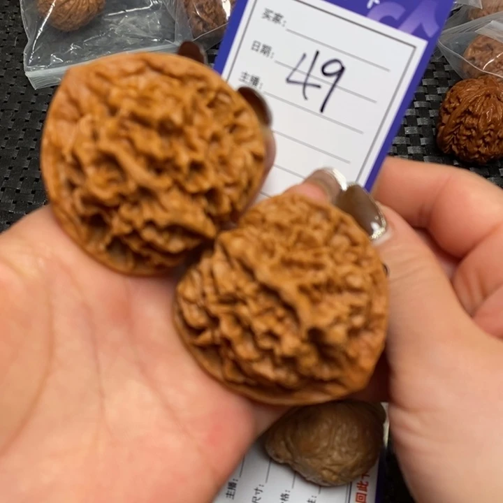 把件文玩核桃49龙鳞50