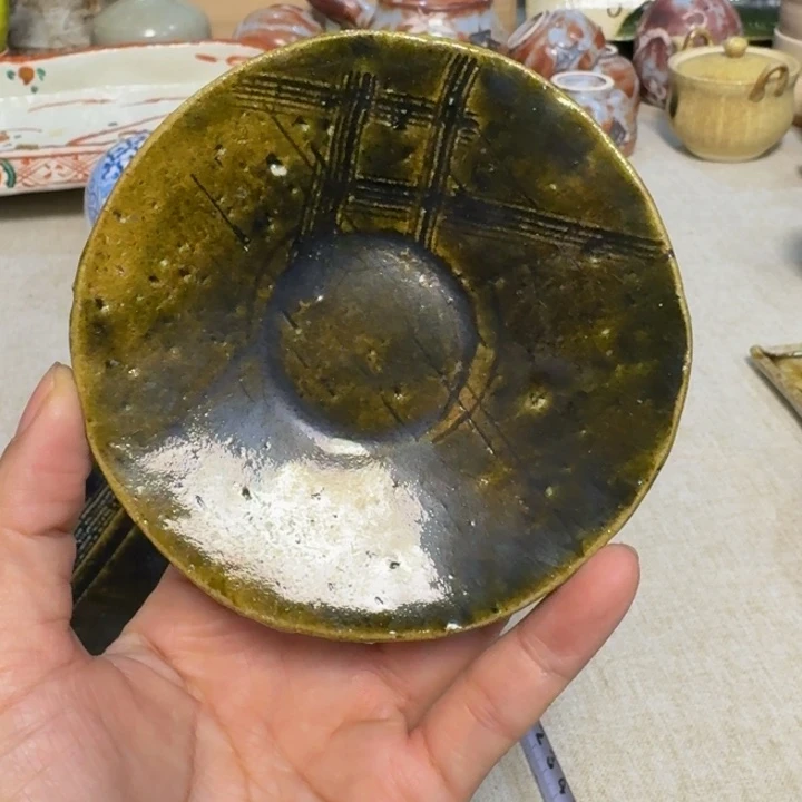 陶泥一个碟子好看的