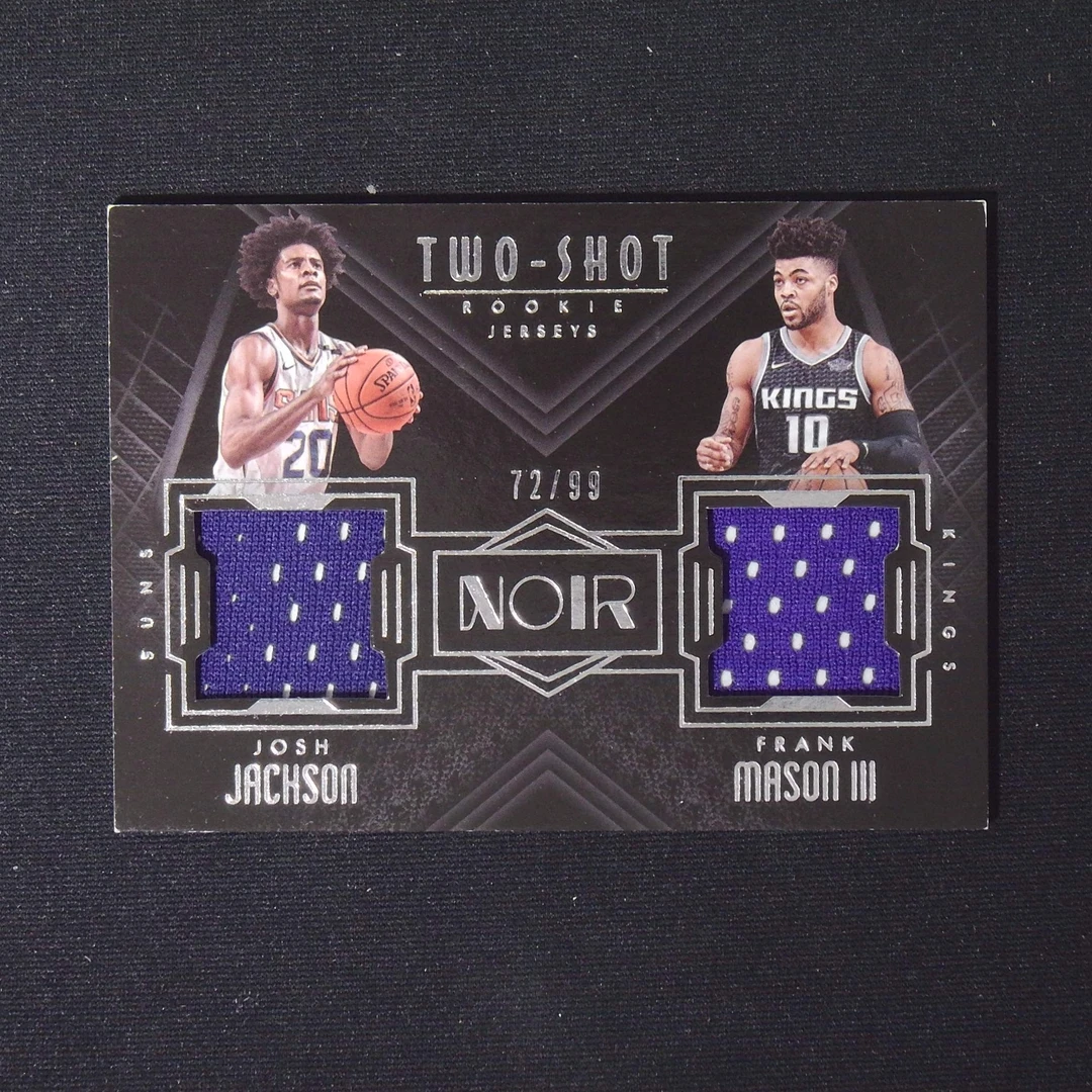 约什·杰克逊 / 弗兰克 99编 Noir 帕尼尼NBA国宝手提球星卡