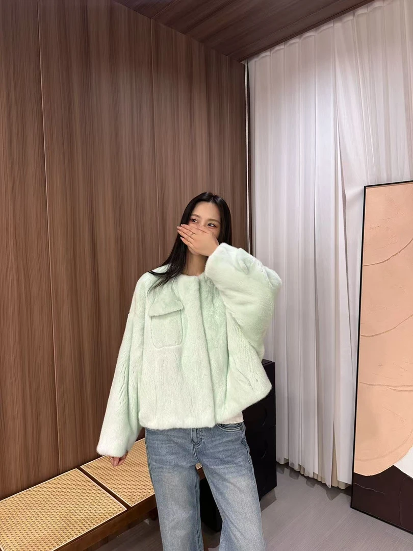 【JY景】MMLi CLOTHES｜ 设计师款水貂外套 mm2518