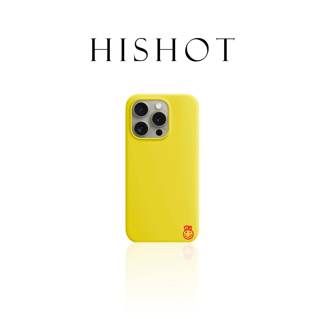 Hishot|【兰兰专属】笑脸磁吸进口液态硅胶适用于苹果1516Max全包壳