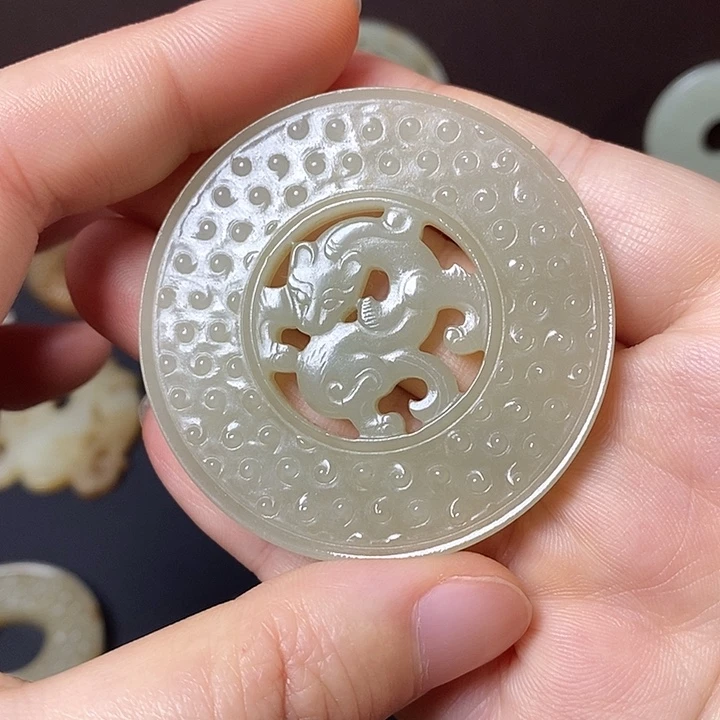 和田玉（糖玉）未镶嵌车挂⭐*⭐