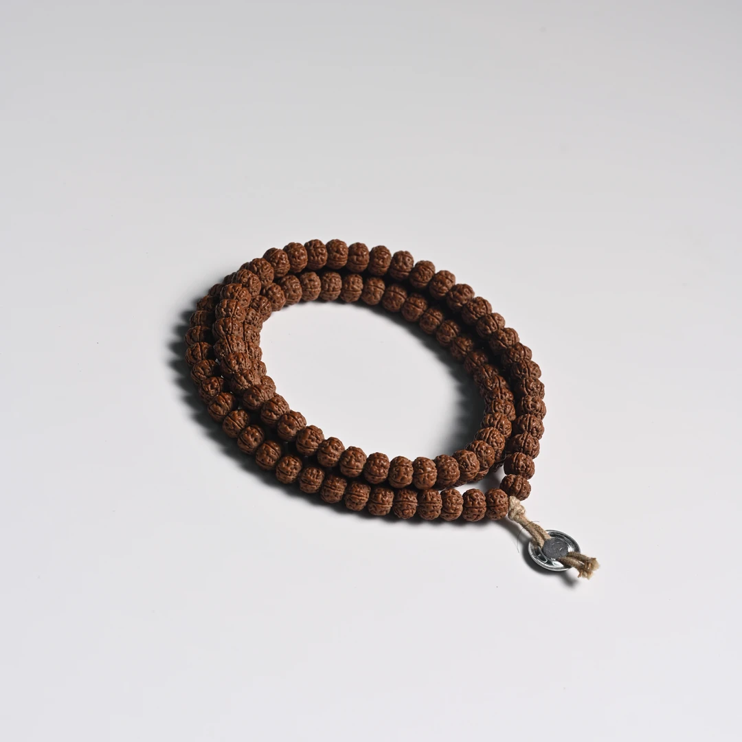 【山骨出品】小金刚菩提老树王 手持款 108脖挂 0810