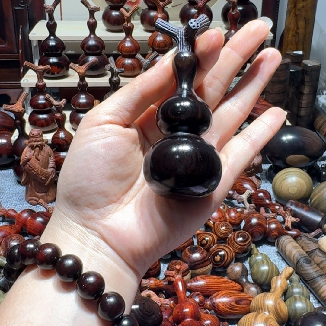 木九**冷紫光檀葫芦葫芦葫芦