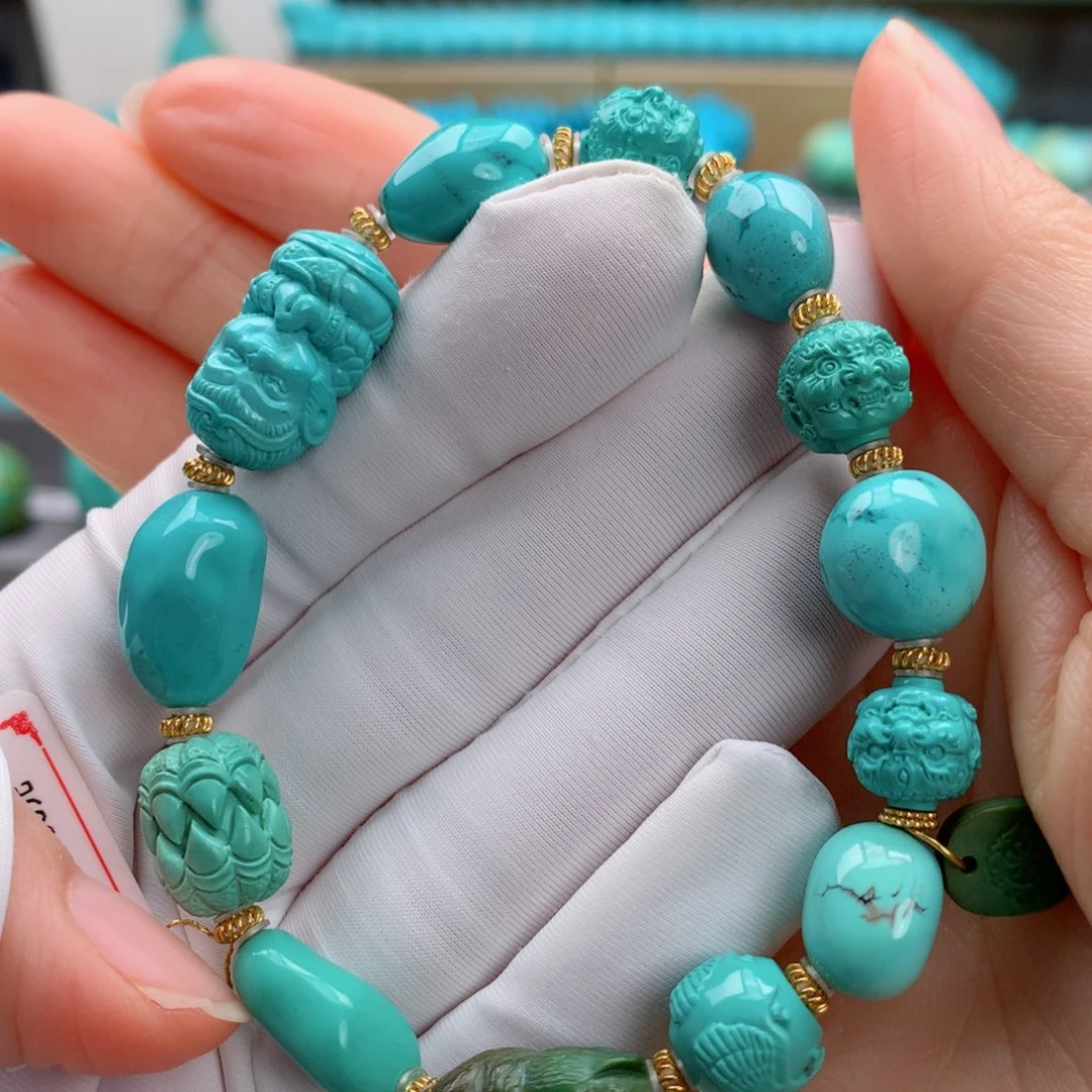 18K金镶嵌绿松石其他