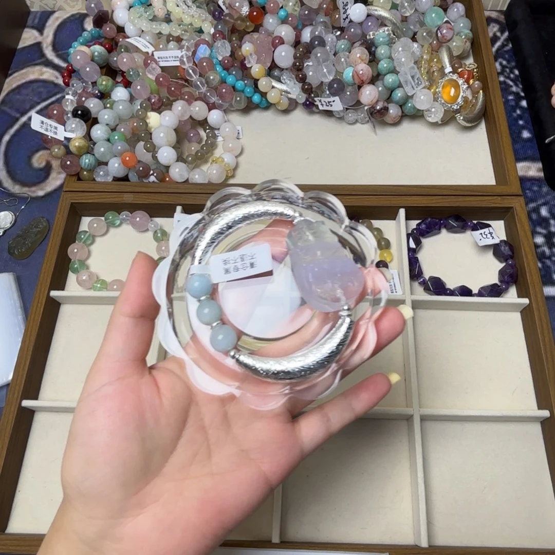 L***E手串水晶未镶嵌461号狐牌半镯