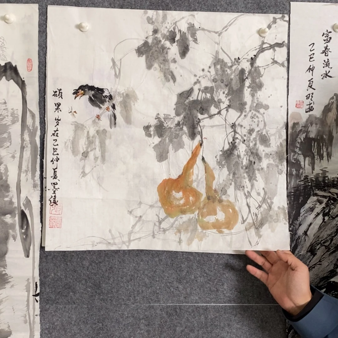 国画国画纯手写手绘作品70