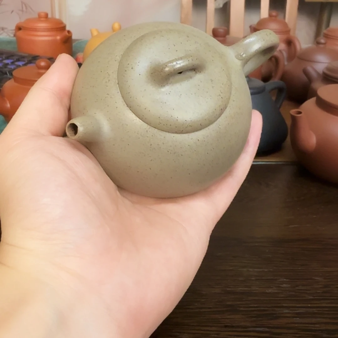 紫砂茶壶健健康康快快乐乐