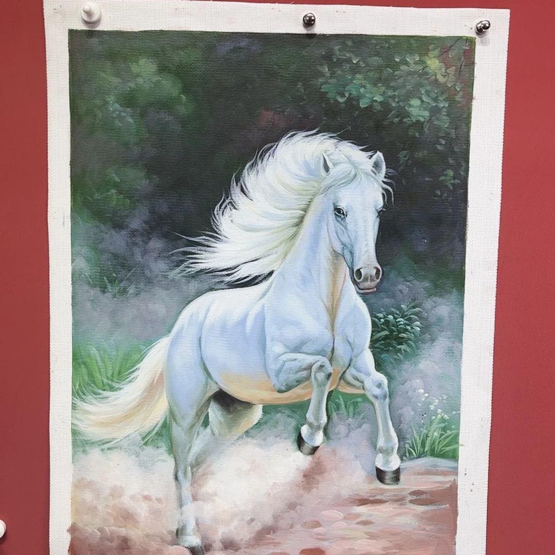 油画刘文桂油画作品