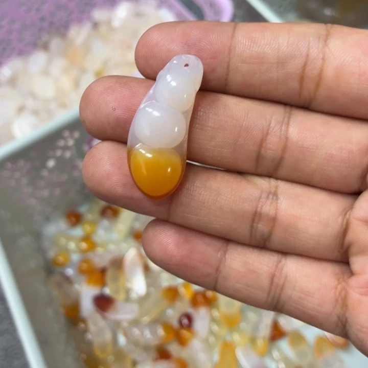 未镶嵌吊坠(不含链)玛瑙/玉髓
