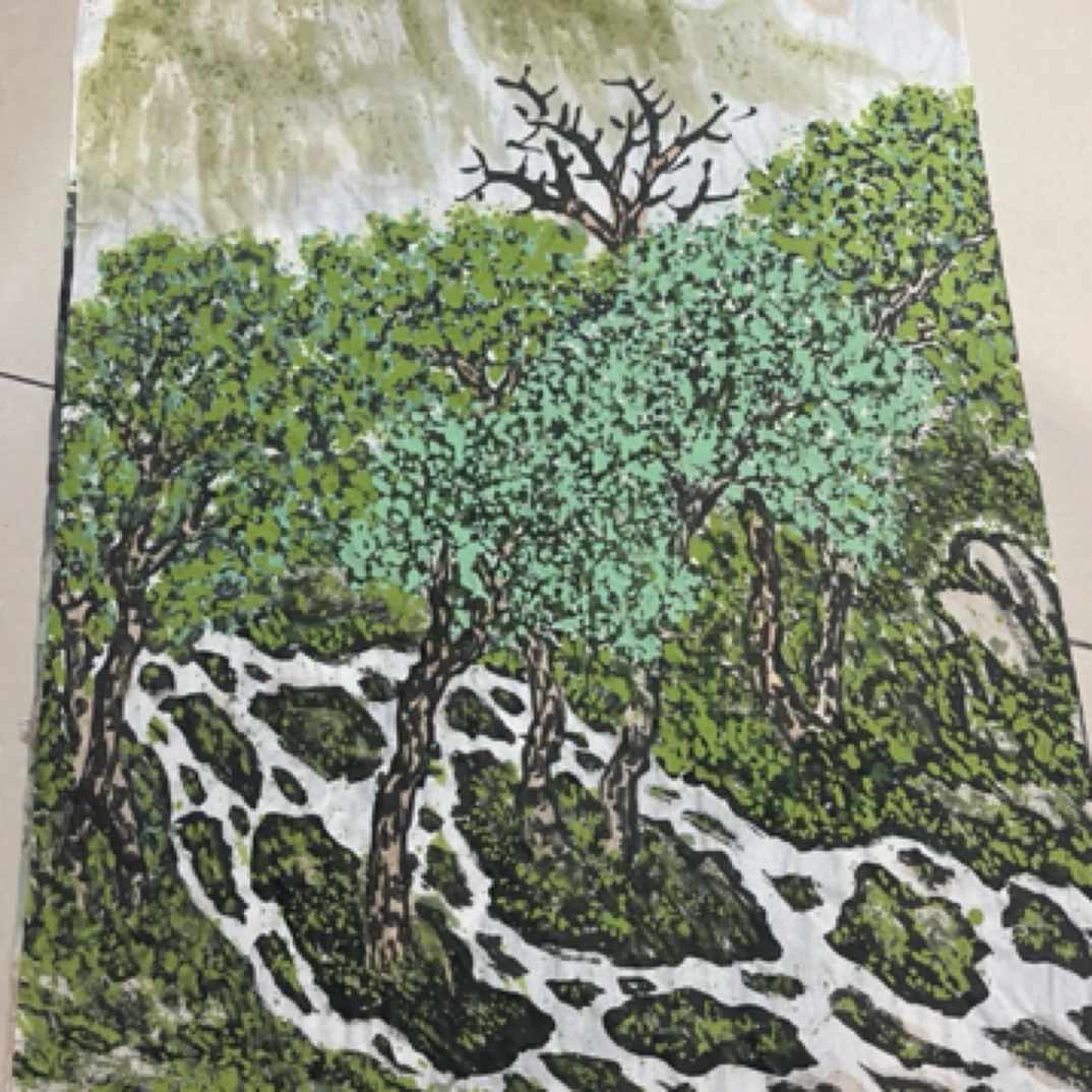 《新年福利》2 山水画 原稿