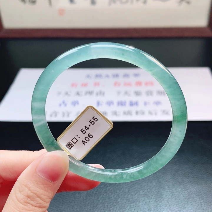 翡翠未镶嵌手镯翡翠手镯62