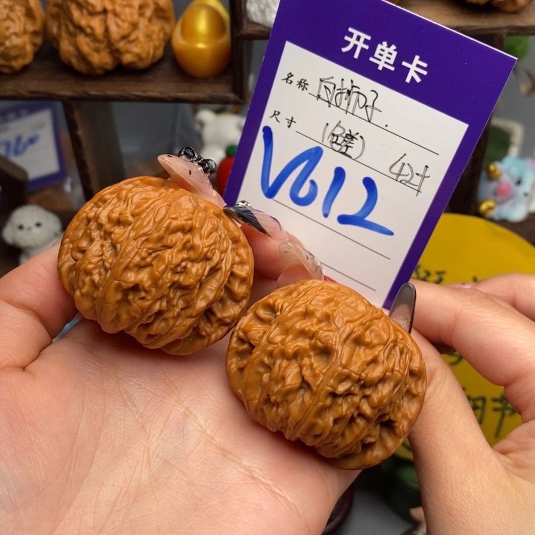 吊坠文玩核桃白狮子 微色差 福利