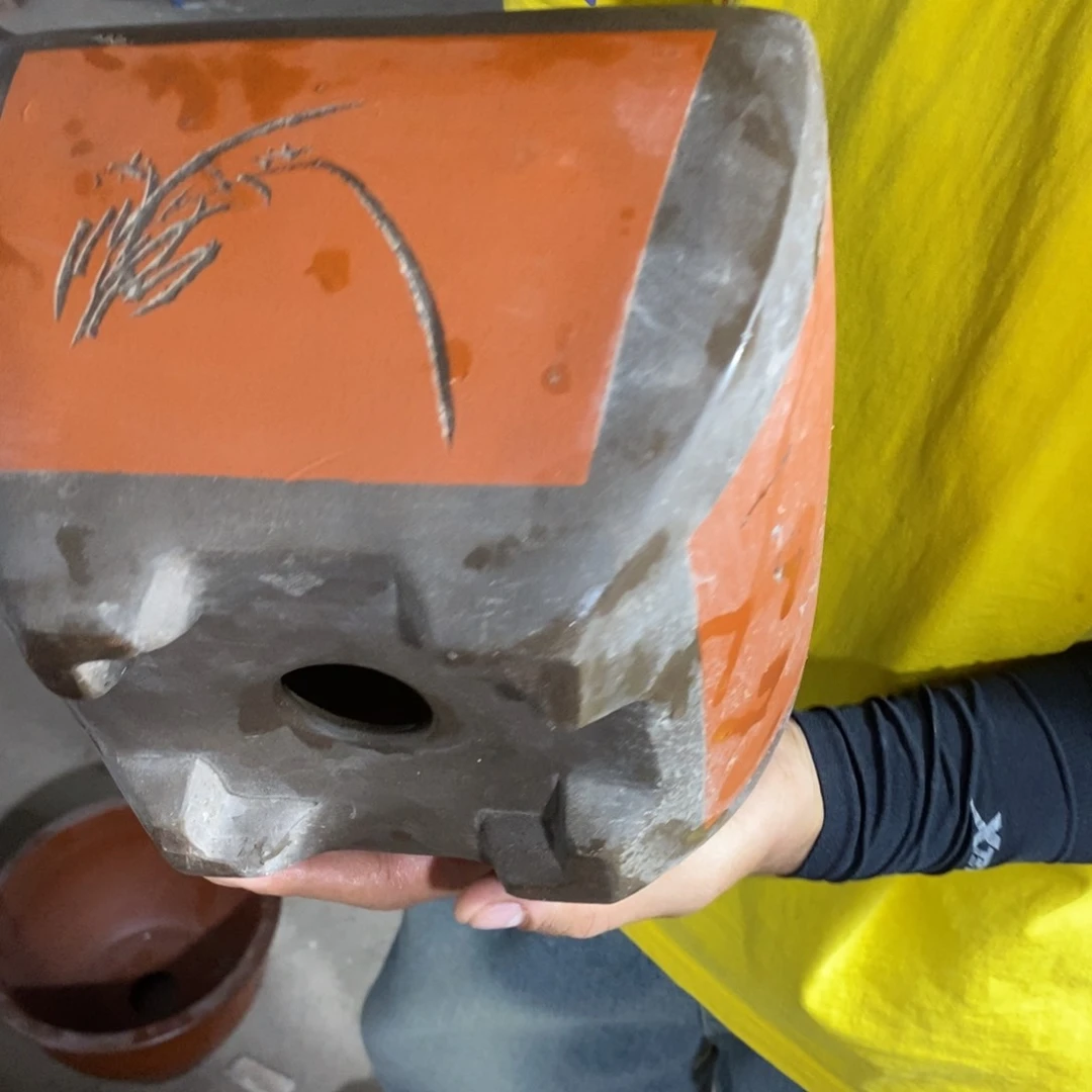 紫砂花盆口径口径20 15