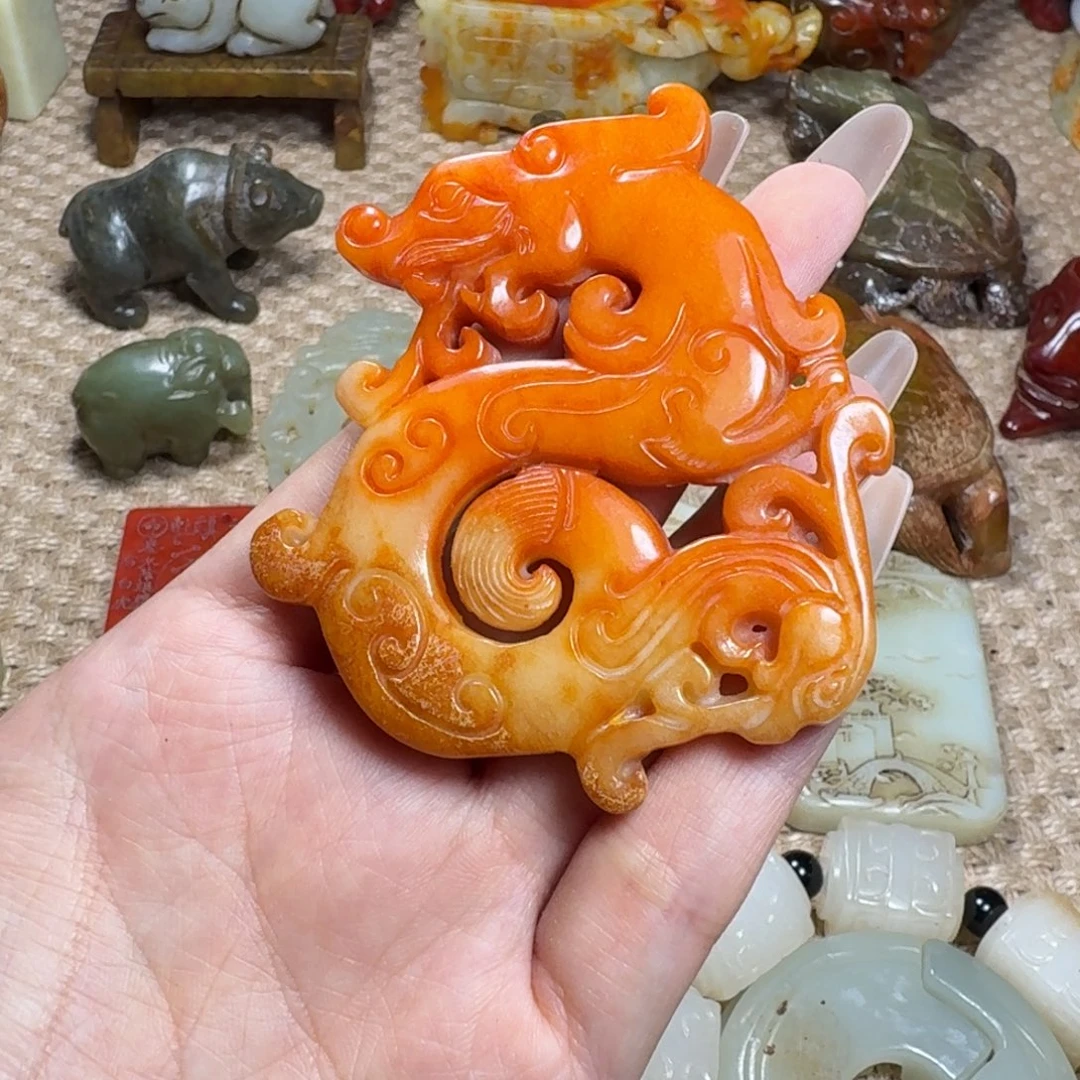 白玉菩提吊坠挂件