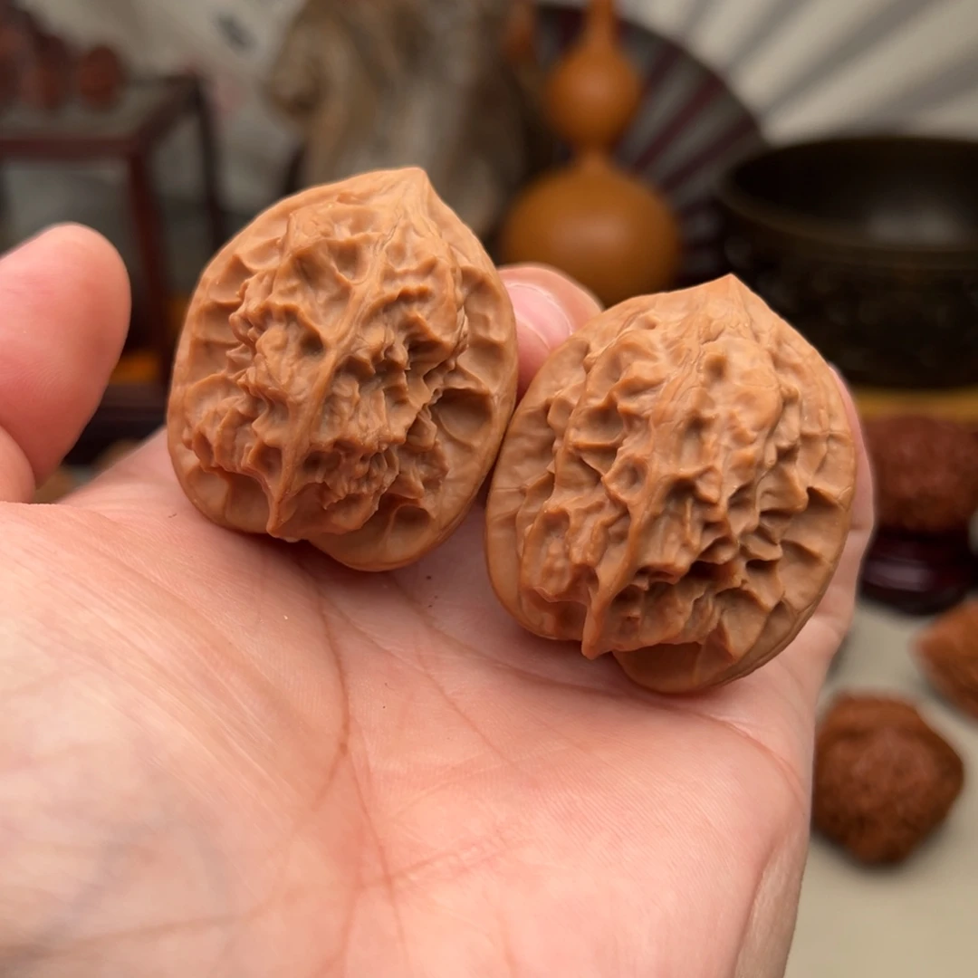 吊坠文玩核桃龙骨37