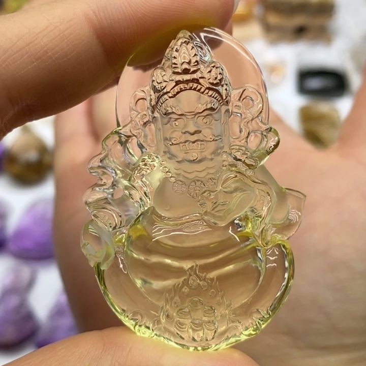 水晶颈饰未镶嵌田*哥定制