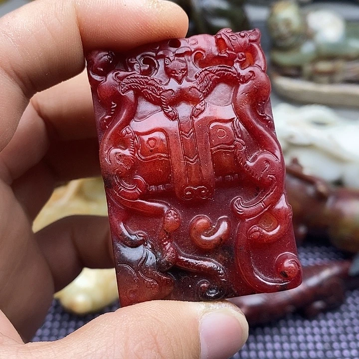 未镶嵌蛇纹石玉颈饰