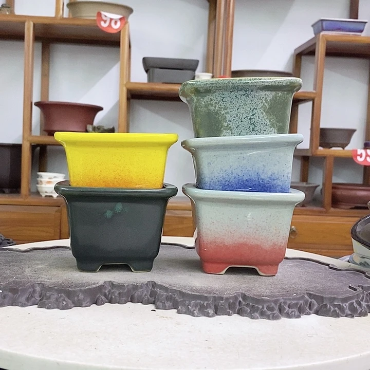 紫砂花盆瑕疵7.5-11。。。