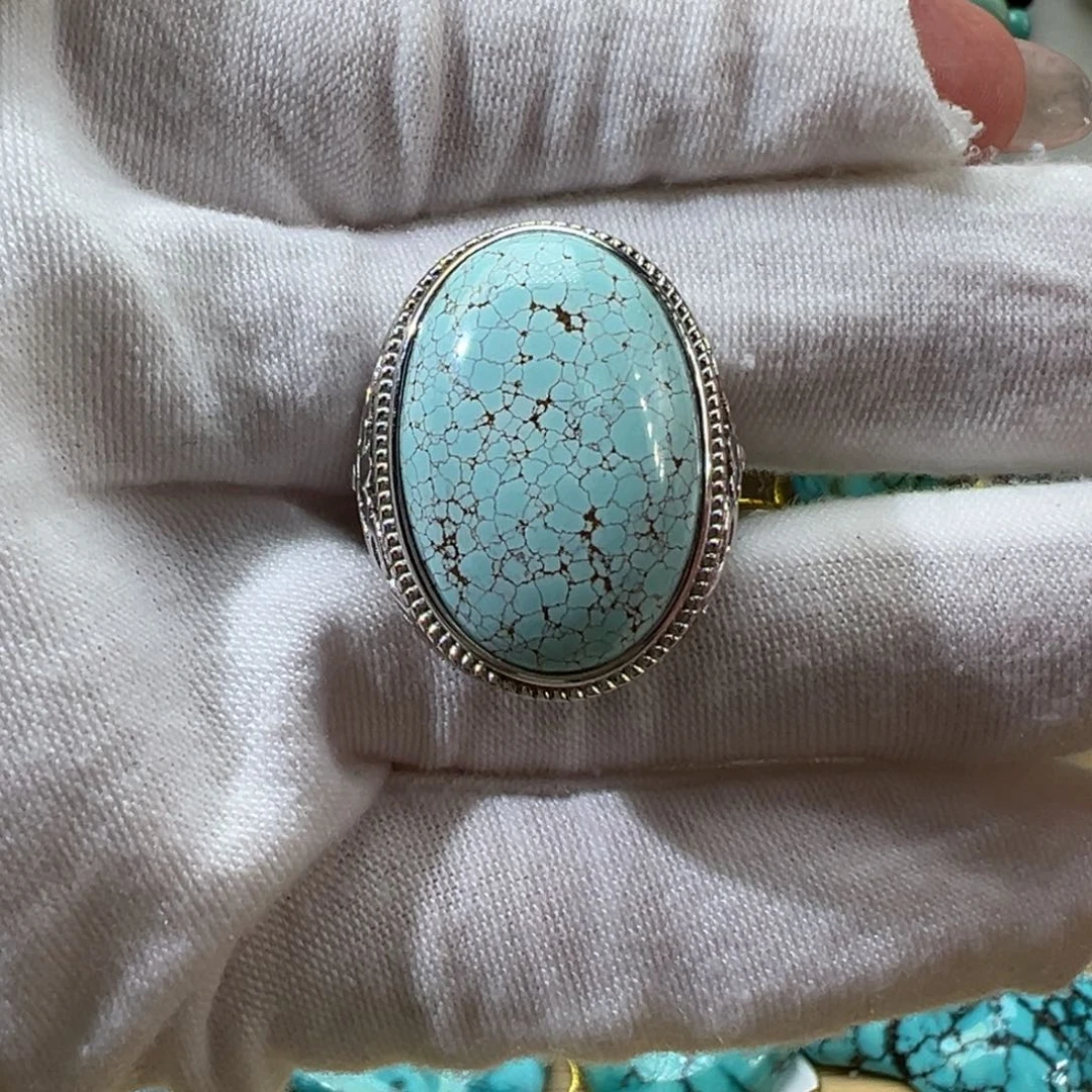 绿松石未镶嵌挂件