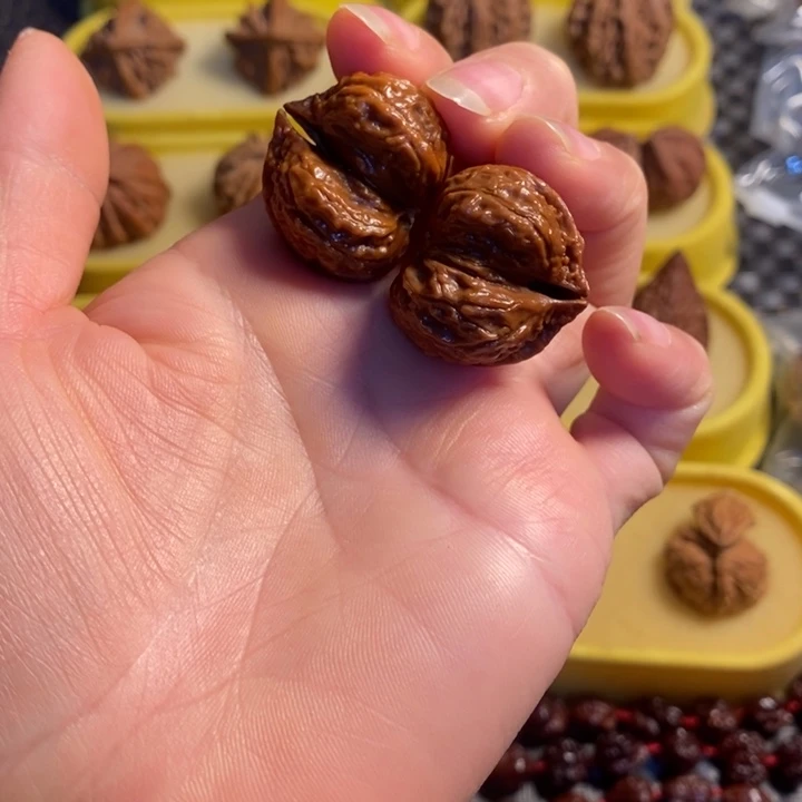 把件文玩核桃小连体