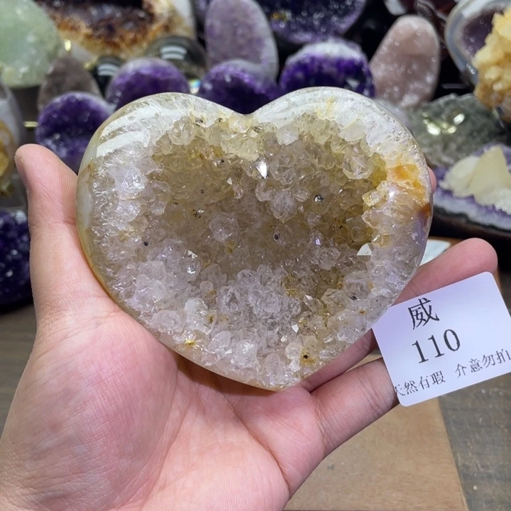 未镶嵌水晶珠宝半成品