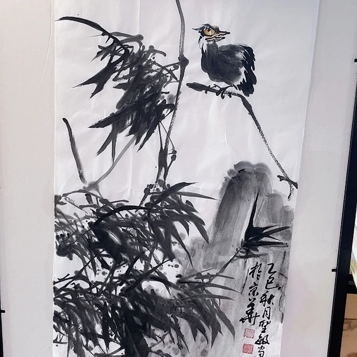 国画张圣敏先生纯手绘作品