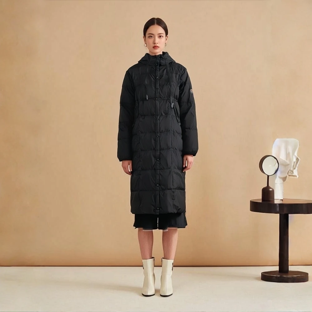 2025冬季新款韩版宽松显瘦中长款羽绒服女加厚保暖外套潮K031