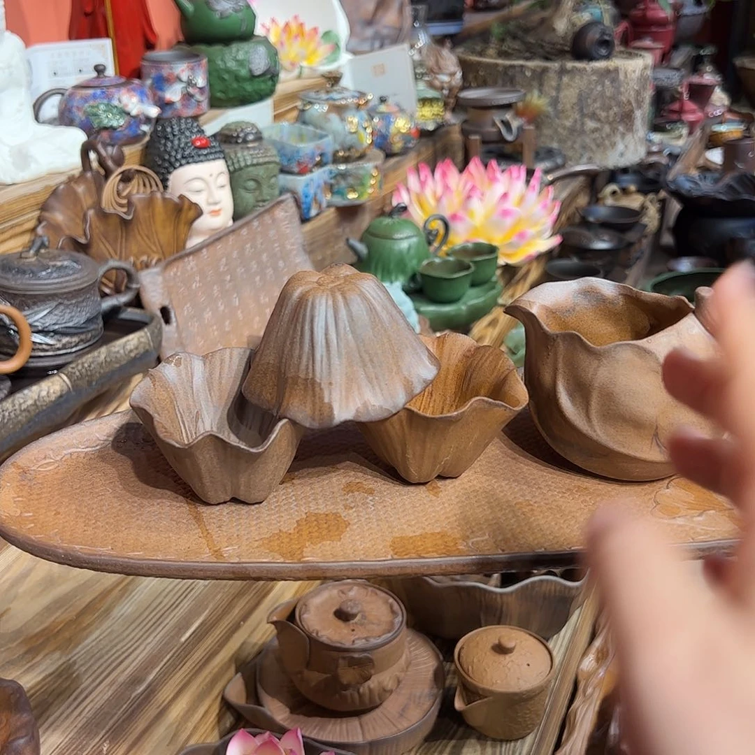 原矿粗陶裸烧工艺，越养越润出彩