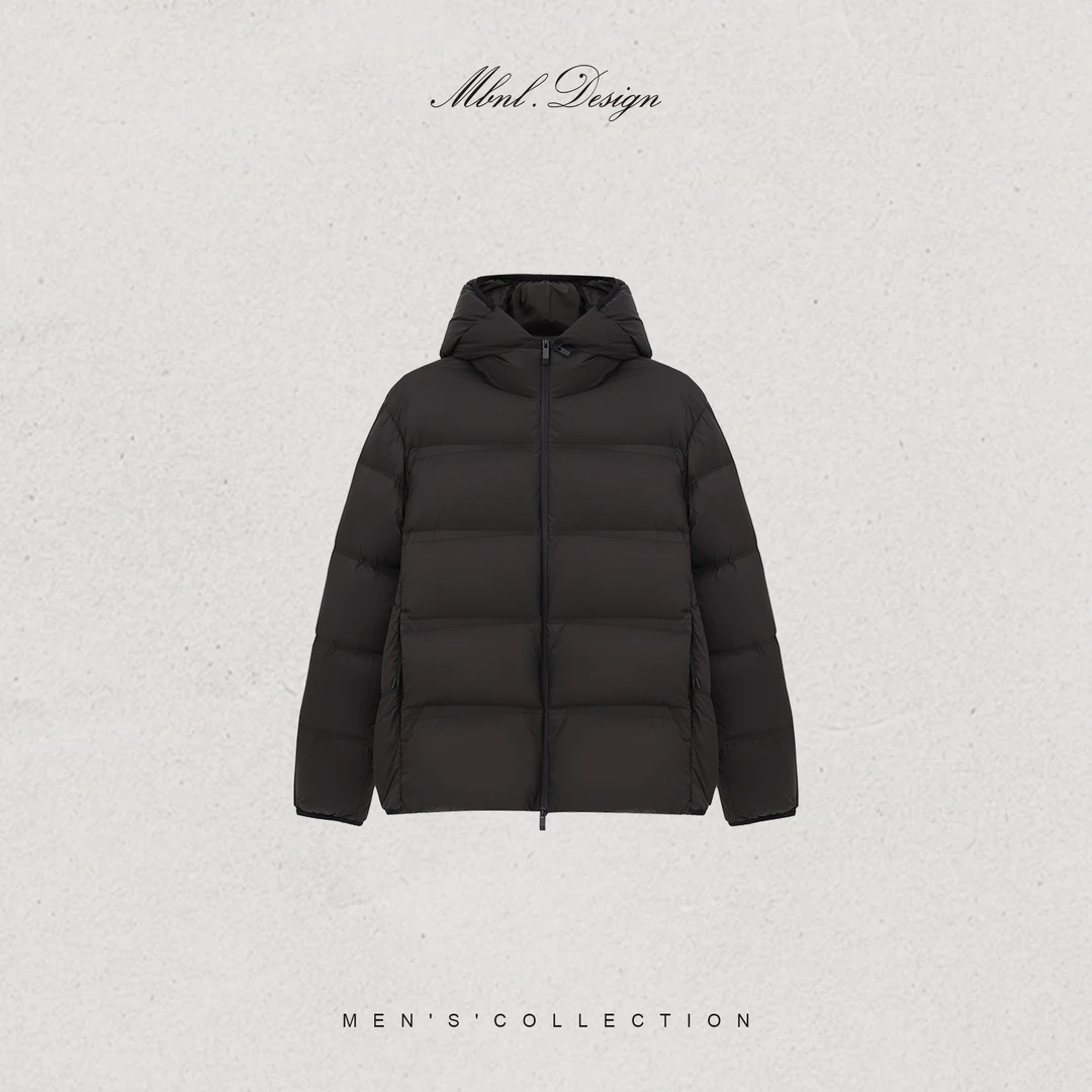 MBNL-F「Masac羽绒」秦磊男装白鹅绒特殊纹理羽绒服LL-WYR7005