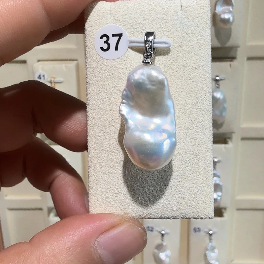 吊坠(不含链)合金淡水珍珠