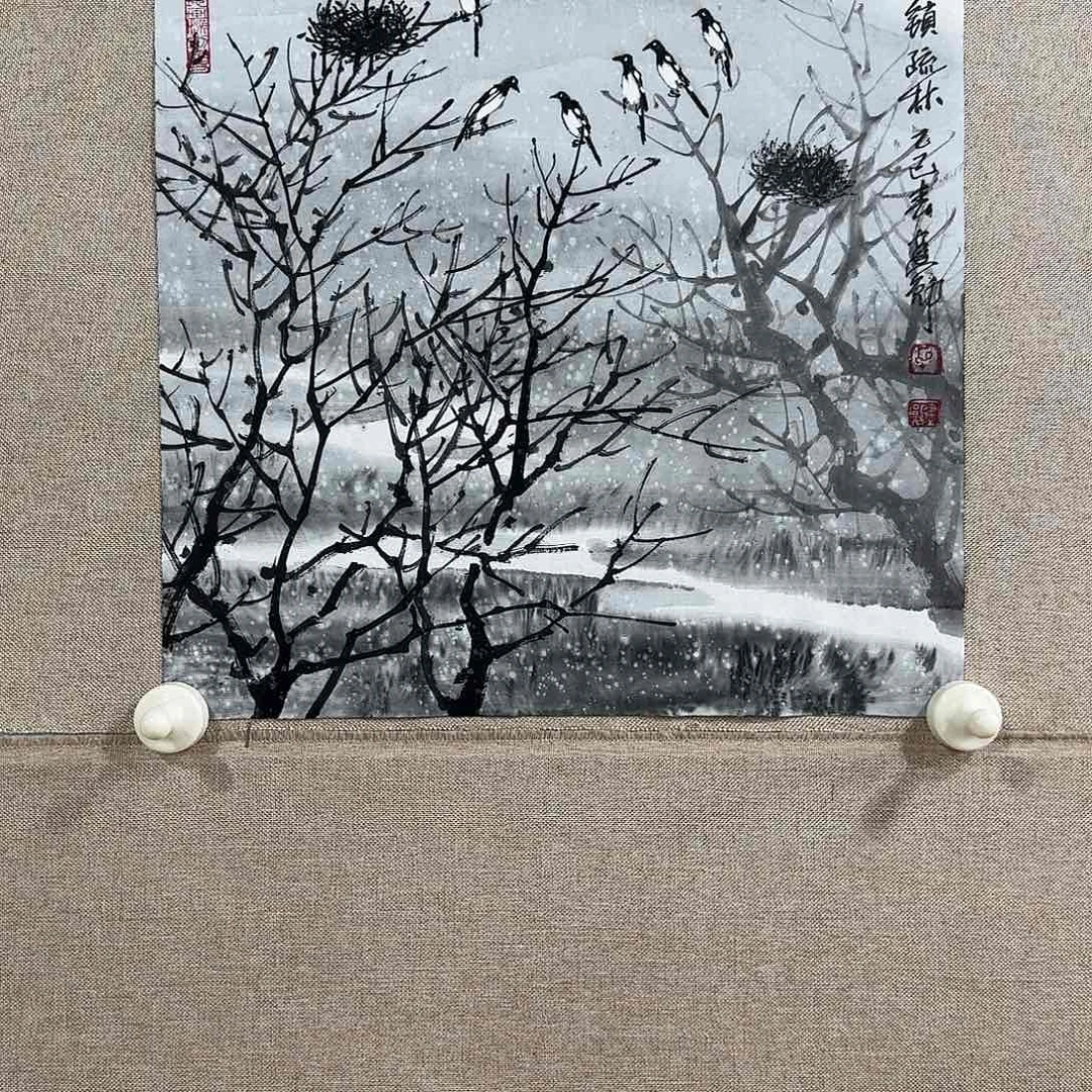 国画石建勋教授精品国画