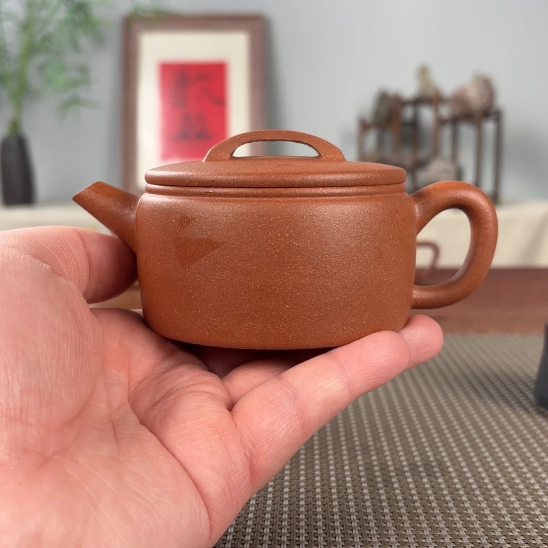 紫砂茶壶黄龙山原矿紫砂壶200