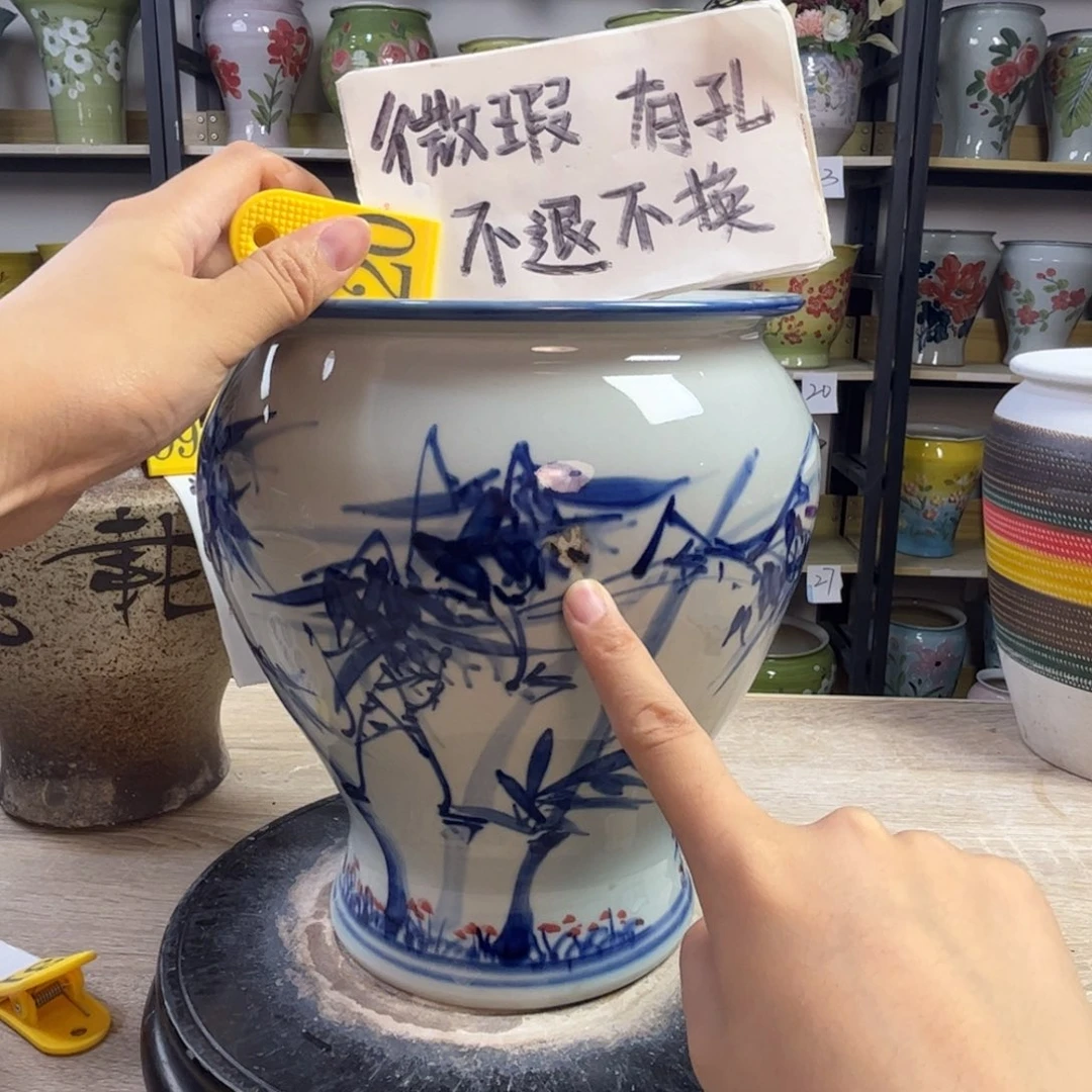 1tc景德镇陶瓷花盆
