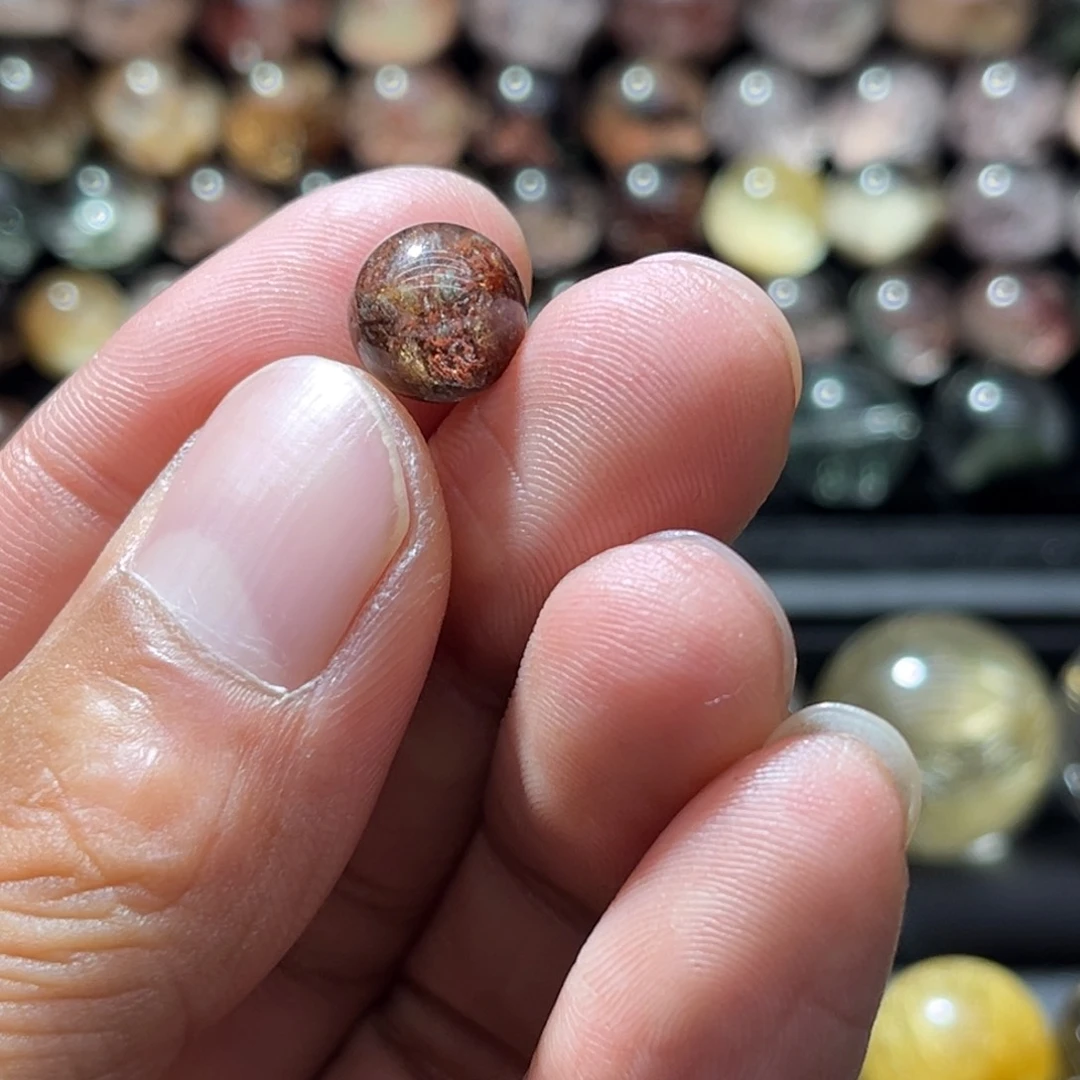 幽灵单珠未镶嵌水晶9.9mm