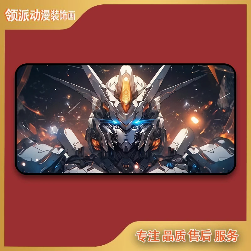 橙色高达现代装饰画30*60