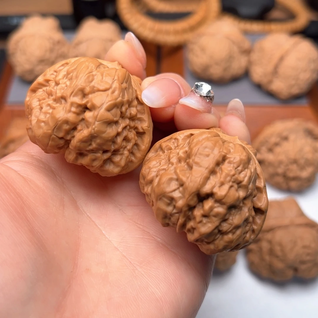 文玩核桃把件蛤蟆42丽